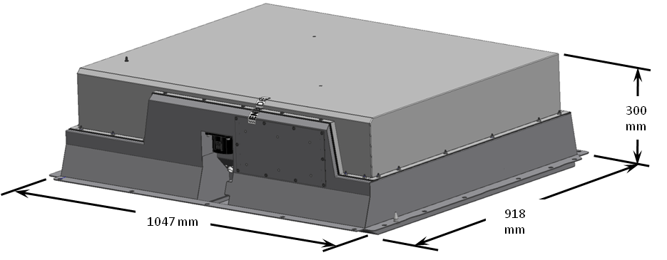PE700-393 Vigor+ Battery Pack CAD image