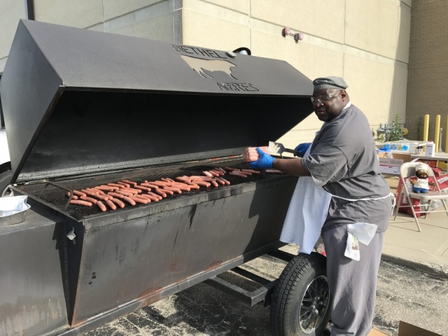 Summer Cookout EnerDel Employees